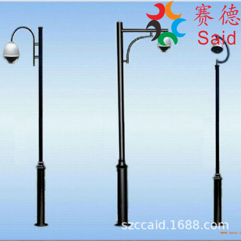 深圳立杆厂家供应【3.5米小区监控立杆 监控交通立杆 道路灯杆 】