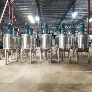 供应液体搅拌罐 不锈钢化工混合拌料机 化工液体电加热搅拌罐