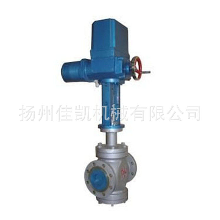 气动薄膜角型套筒电动蒸汽高温法兰ZKZPN型电动单双座调节阀