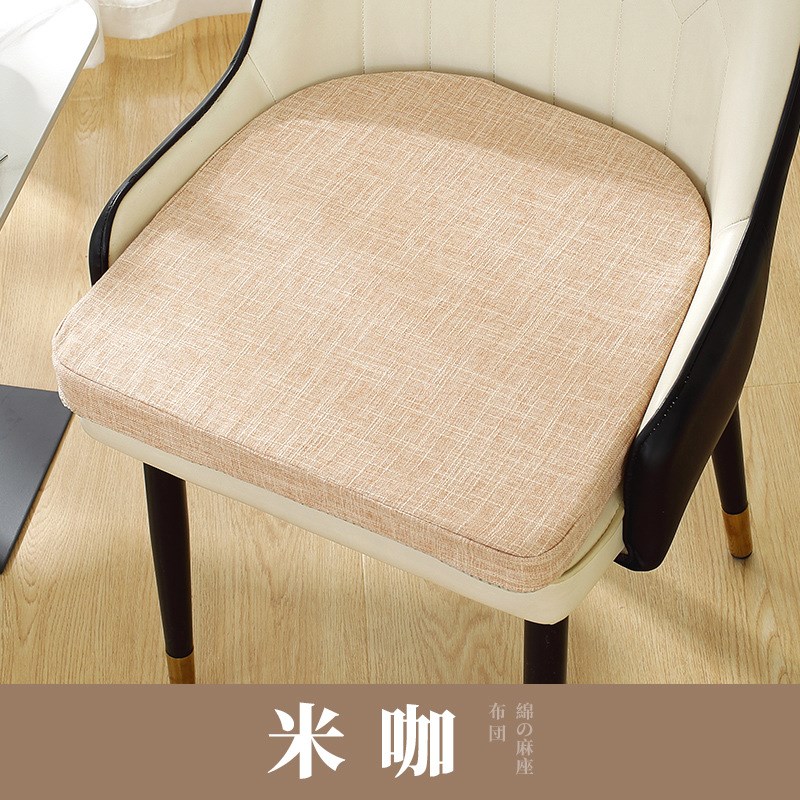 餐椅坐垫弧形餐桌椅子垫 马蹄形家用防滑凳垫半P圆U型北欧轻奢座