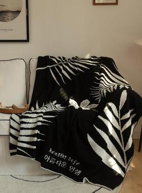 Uncle Bombins北欧风沙发盖毯小毯子针织薄款空调毯办公室午睡毯