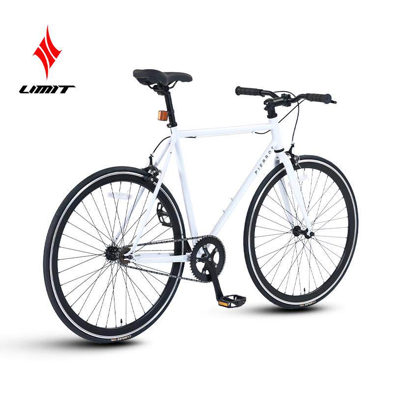 LIMIT/极限700C复古公路自行车男女轻便通勤单速越野公路自行车
