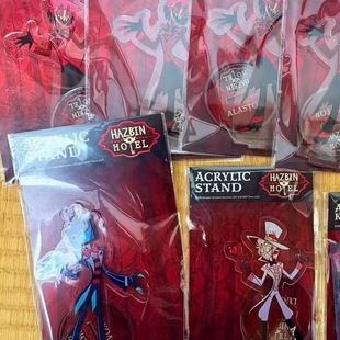 地狱客栈快闪限定立牌 hazbinhotel 阿拉斯托 vox 路西法周边