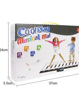 110*36cm婴儿音乐玩具音乐毯儿童早教钢琴垫宝宝爬行垫