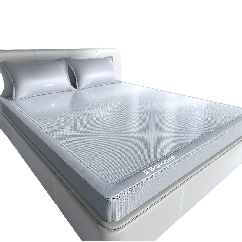 202bsx-1席新款夏4季冰丝凉可床机洗凉席夏天席子床单母婴级笠床