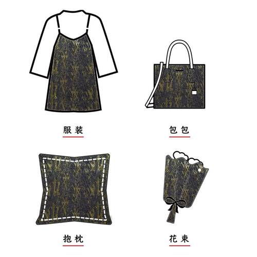 浮雕金丝微骨架暗夜蓝女装泡泡提花面料春秋复古鎏金包花装饰布料