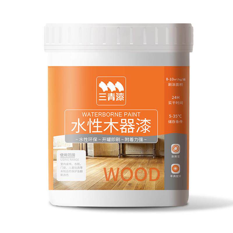 漆木门翻新改造油漆水性木器漆家用自刷涂料老旧木制门改色漆