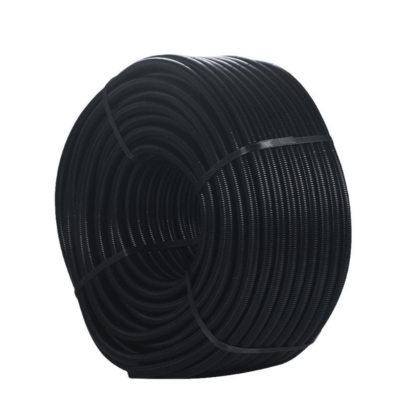 PP线阻燃波纹管黑色汽车束穿线软管塑料波纹管INJ电线管保护套可