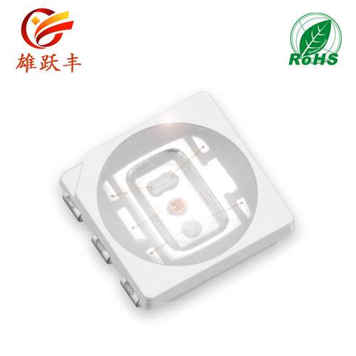 5050RGB幻彩四脚0.2w高亮sk6812内置ic兼容ws2812b5050幻彩灯珠