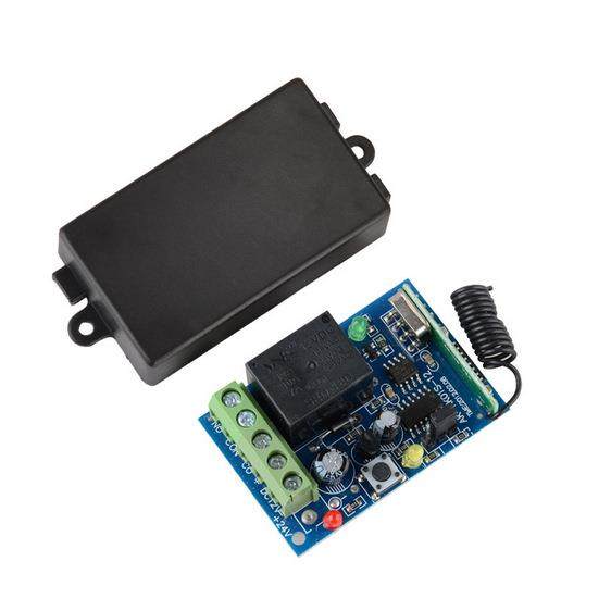 DC12V单路学习码无线遥控开关2键遥控器自锁互锁电磁阀汽车改装,电子/电工,遥控开关/无线开关/WIFI开关,淘宝优惠券,粉丝福利购,淘宝优惠卷