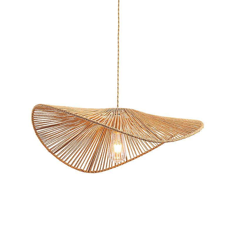 日式诧寂风复古吊灯客厅餐厅民宿卧室loft麻绳编织灯个性创意禅意,家装灯饰光源,智能吊灯,淘宝优惠券,粉丝福利购,淘宝优惠卷