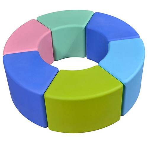音乐凳音乐教室凳幼儿园几何凳儿童积木凳加厚塑料凳拼搭椅沙发凳