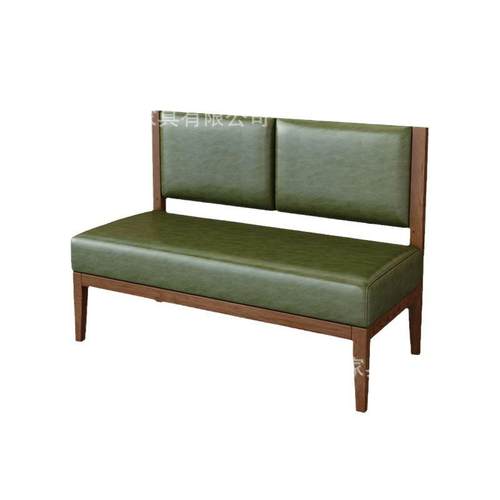 东南亚西餐厅面馆实木桌椅连锁快餐店咖啡厅日料卡座沙发桌椅组合