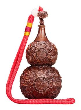 紫铜吉祥如意葫芦摆件家居办公室桌面小葫芦工艺品摆设