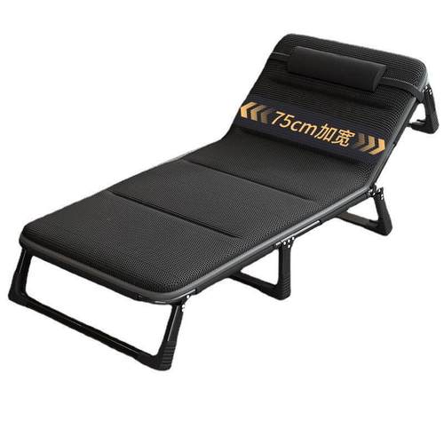 午休折叠床加固成人单人床家用护陪躺椅行军床简易办公室午包邮