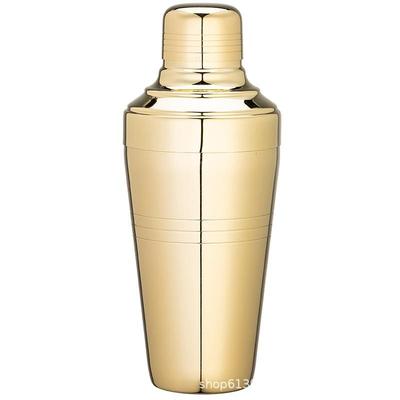 04不锈钢日式英式调酒壶三段式手摇杯510ml雪克壶摇酒壶Shaker