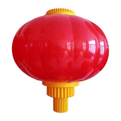 道防水户克力景观街亮外化发光路灯杆大红过亚YCN年新年春节灯笼