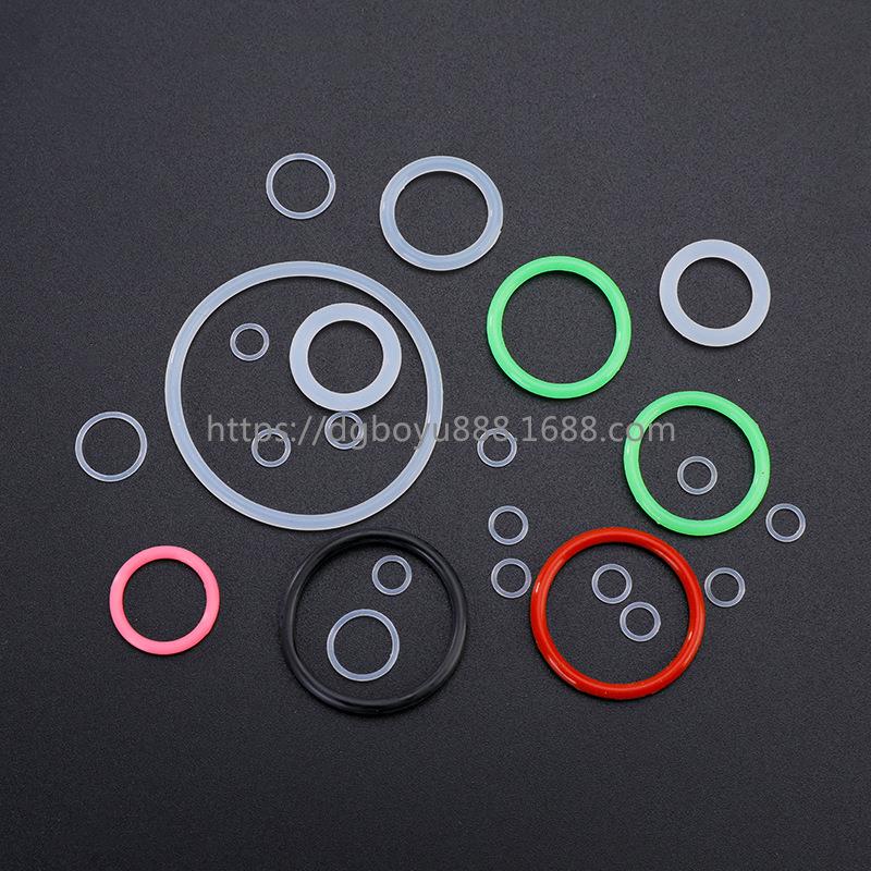 供应硅胶防水O型圈密封圈橡胶防滑耐磨O型圈线径0.5-5