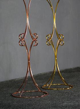 伊人汇绵影花架路引艺镀金婚礼宴台会庆舞酒店铁USN道具源头工厂