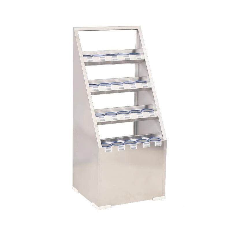 不ABY锈钢水架车间员工多格杯子架纳水间茶杯柜工厂收茶茶水间杯