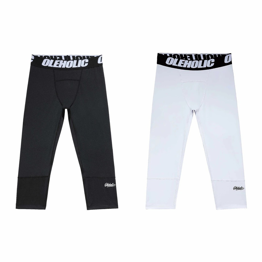 Oleholic美式速干高弹7分压缩裤篮球跑步紧身裤,男装,短裤,淘宝优惠券,粉丝福利购,淘宝优惠卷
