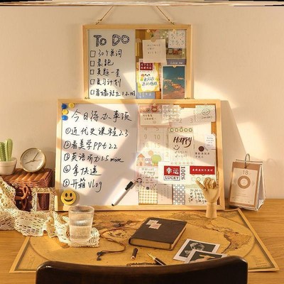 吸引力法则梦想板愿景板软木板心愿家F用宿舍创意留言愿望板照片