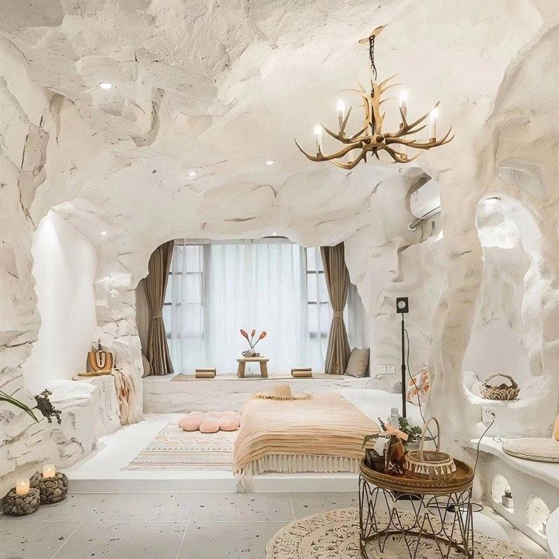 大型假山洞酒店温泉乡村旅游浴室D人造山洞造景乡村改造仿真山洞,家居饰品,落地摆件,淘宝优惠券,粉丝福利购,淘宝优惠卷