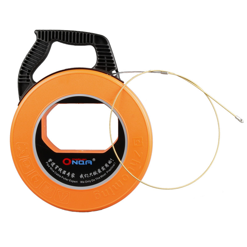 电工神器钢丝f穿线器收纳盘穿管器穿暗线网线电线放线拉线器引线