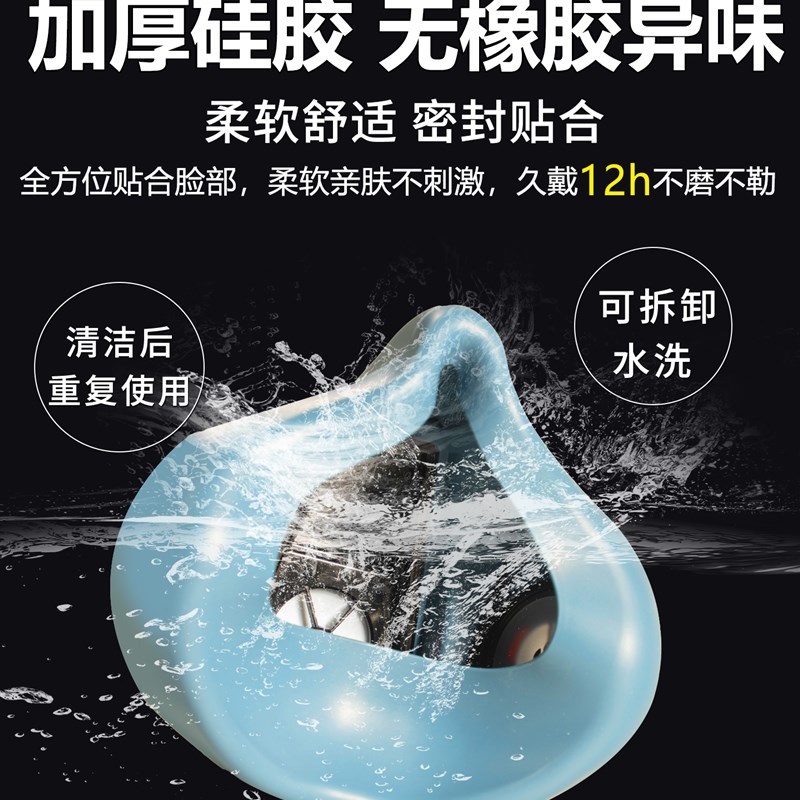 德国防毒面c具喷漆专用化工气体实验室有毒气体防甲醛硫化氢放毒