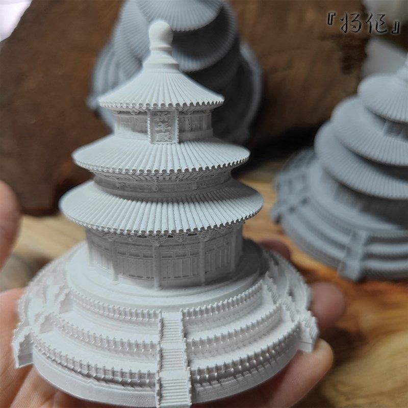 将作手造天坛祈年殿故宫水泥x摆件鱼缸造景国风古建筑水族箱造景,家居饰品,国学摆件,淘宝优惠券,粉丝福利购,淘宝优惠卷