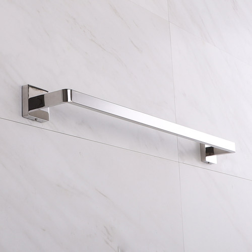 毛巾架304不锈钢浴巾架日式卫生间毛巾杆浴室卫T浴五金挂件免打孔