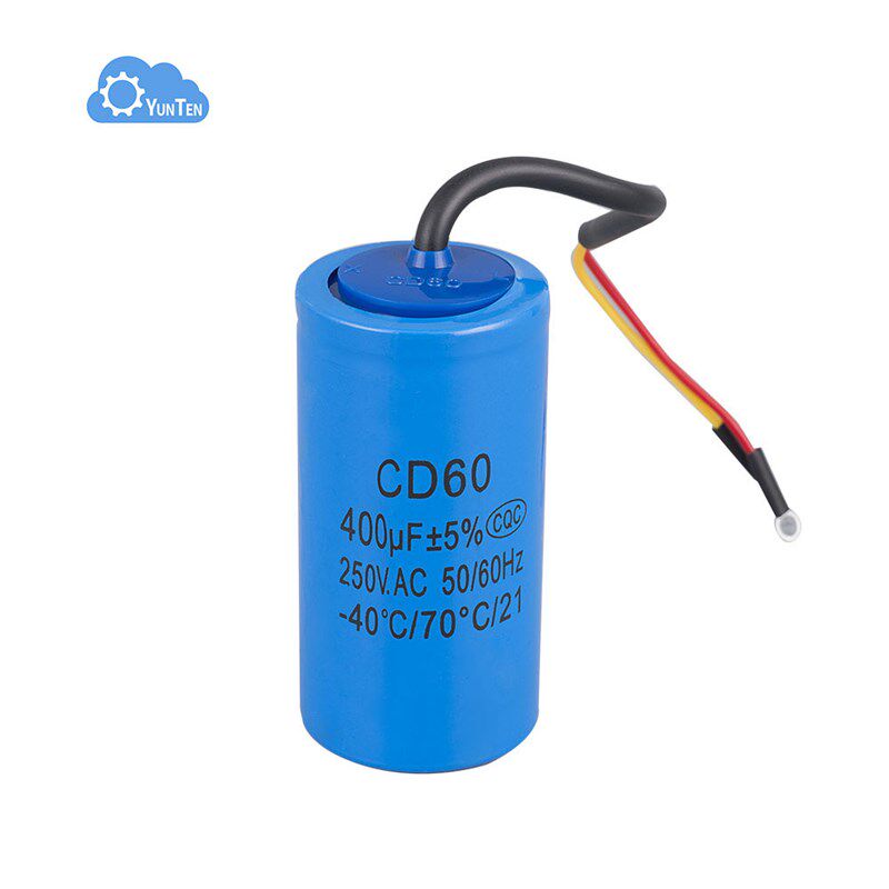 CD60 250V系列 400uf 启动电容器 电动机空压机优良电容