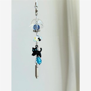 萧逸印象款风铃手机挂绳ccd挂绳手作串珠自制咕本小挂件