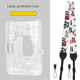现货适用富士拍立得liplay保护套水晶保护壳Miniliplay透明保护壳