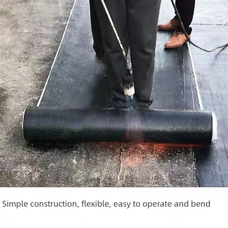 屋顶楼顶防水卷材火烤油毡老式SBS改性沥青防水卷材工地防漏水4mm,基础建材,防水卷材,淘宝优惠券,粉丝福利购,淘宝优惠卷