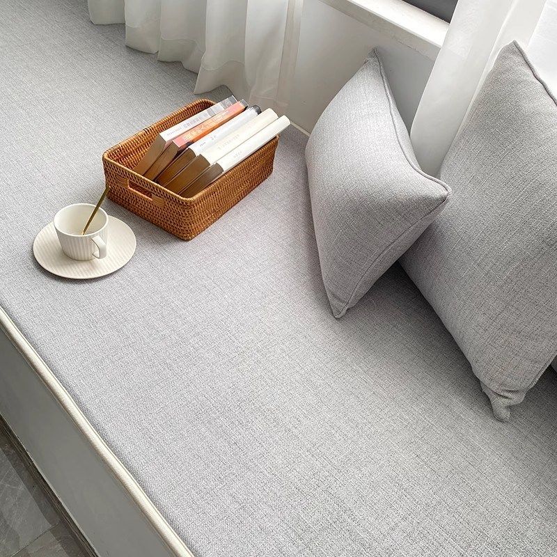 飘窗垫窗台垫轻奢高级感四季通用薄款夏季阳台卧室垫子定制防滑垫,居家布艺,飘窗垫,淘宝优惠券,粉丝福利购,淘宝优惠卷