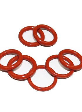 硅胶线径2.65*内径3-200mm无毒红色o型密封圈防M水SIL/VM O-Ring