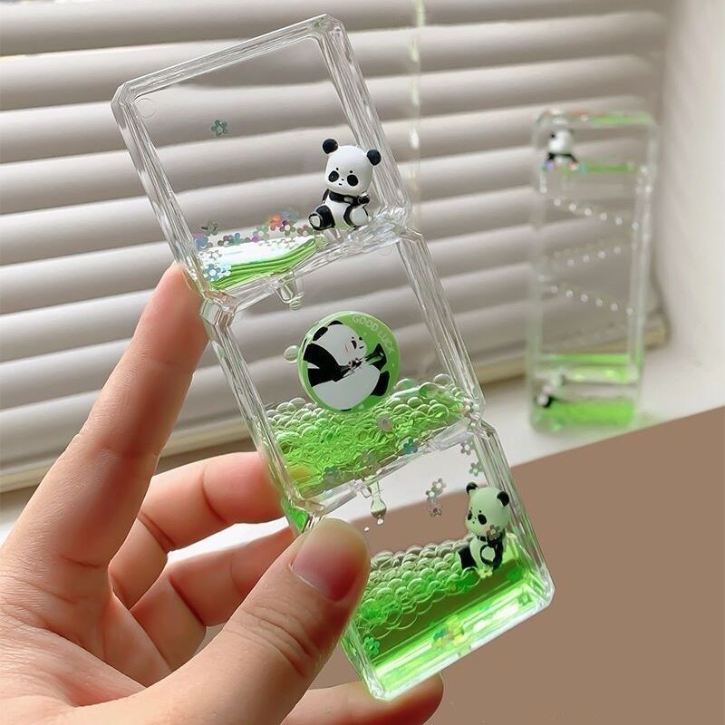 可爱熊猫减压油漏沙漏创意摆件情绪稳定桌面油滴计时器送儿童礼物,家居饰品,装饰摆件,淘宝优惠券,粉丝福利购,淘宝优惠卷