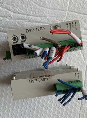 台达DVP-12SADVP-08SN成色如图功能包好: