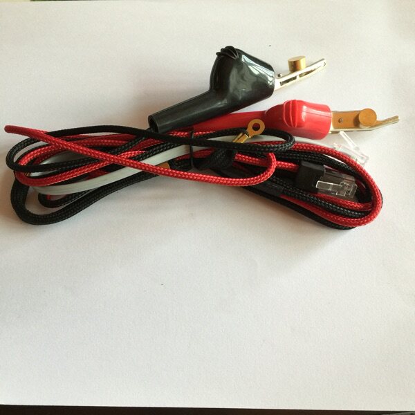 电信通讯针刺穿刺夹测试线水晶头测试连接线电话机导线通断测试线