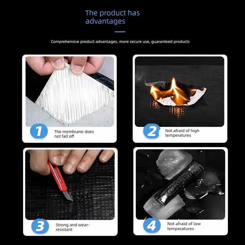 德国丁基防水胶带强力补漏贴加厚自粘铝箔卷材防晒耐高温抗老化屋,基础建材,防水涂料,淘宝优惠券,粉丝福利购,淘宝优惠卷