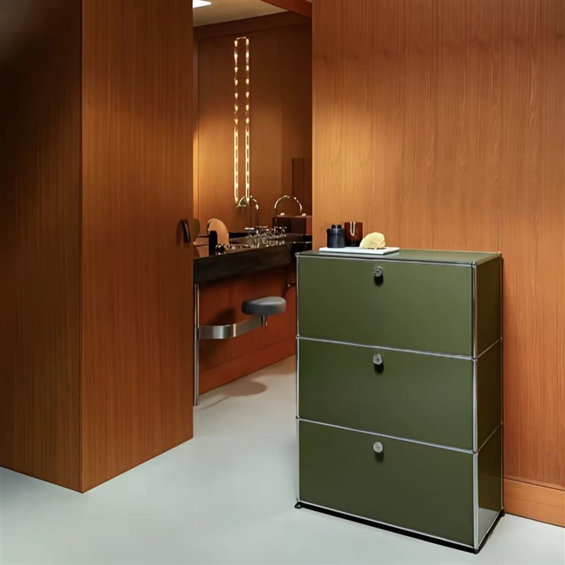 中古USM模块柜现代简约电视柜落地装饰柜子餐T边柜收纳书柜斗柜