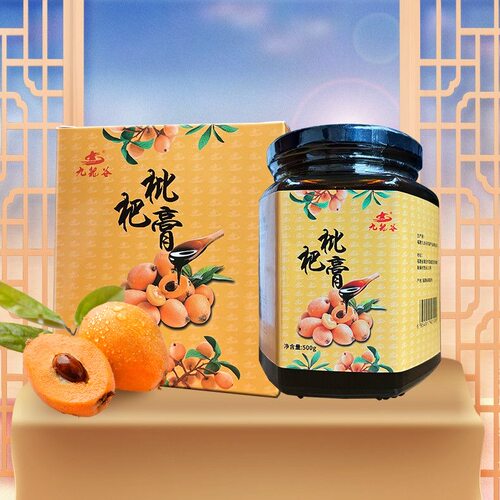 福建莆田特产枇杷膏九龍谷枇杷膏莆田特产 薄荷口味清凉