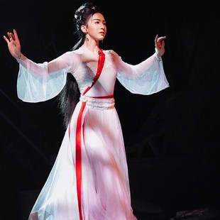 速发古典演舞出服生逸一飘所爱唐诗逸汉服汉唐舞蹈服装 艺考套装