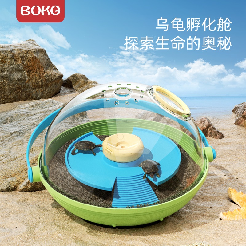 速发龟学生儿童科学饲养孵蛋器动物小实验乌小蛋孵化舱观察盒