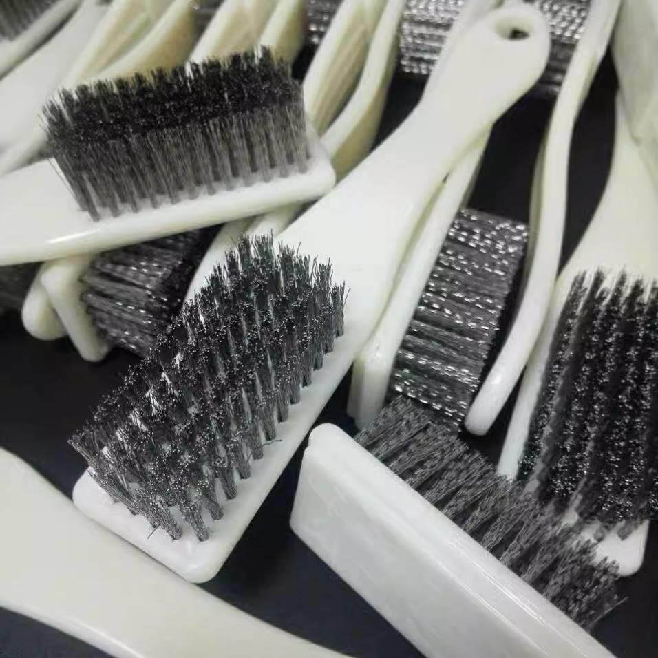 速发清洗抽油烟用钢柄刷子长丝专用工具套装缝隙刷家机厨房风轮清