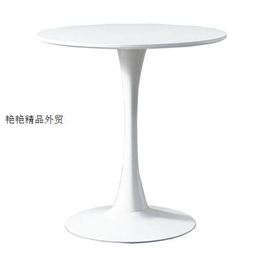 速发斯实木洽谈桌郁金香白色小圆桌伊姆台简约小户型餐桌椅组合,住宅家具,板木餐桌,淘宝优惠券,粉丝福利购,淘宝优惠卷