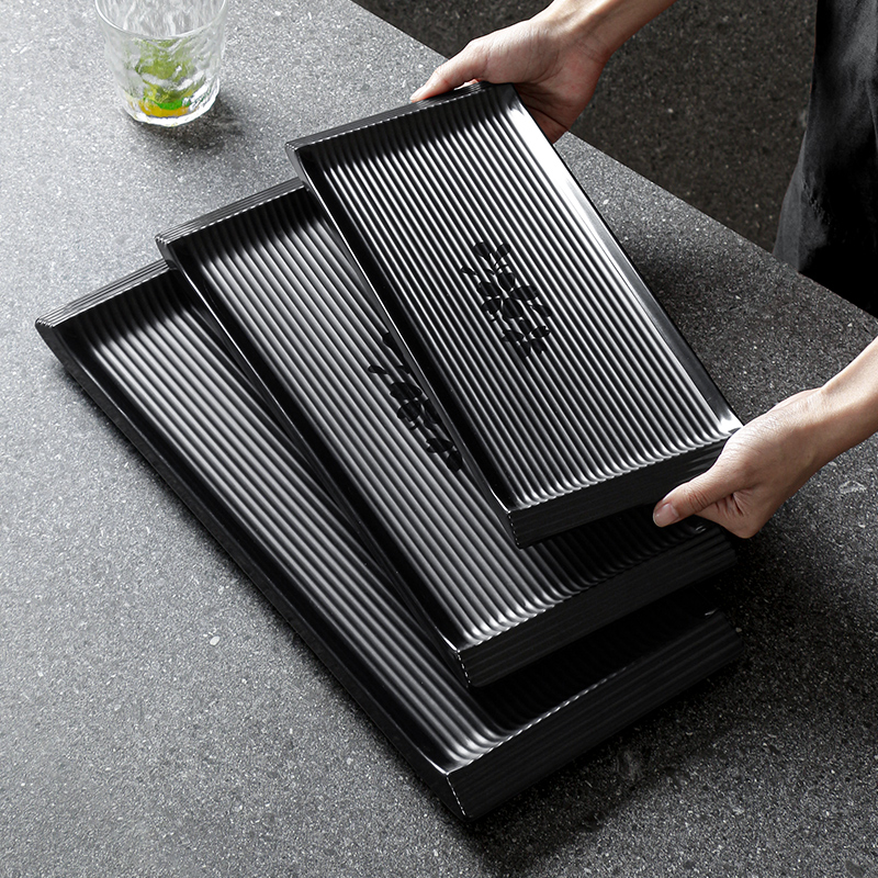 速发2025密胺餐具火锅店用菜盘子仿盘长方形餐厅菜瓷餐盘商配烧烤