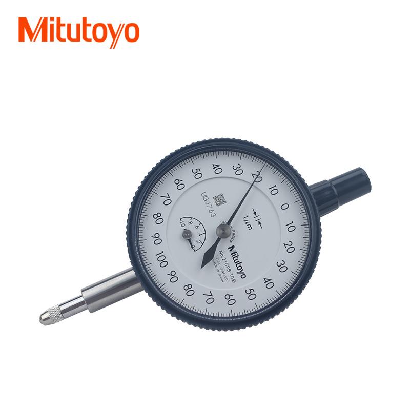 日本三丰2109S-10三丰千分表指针式  0-1*0.001mm指示表Mitutoyo
