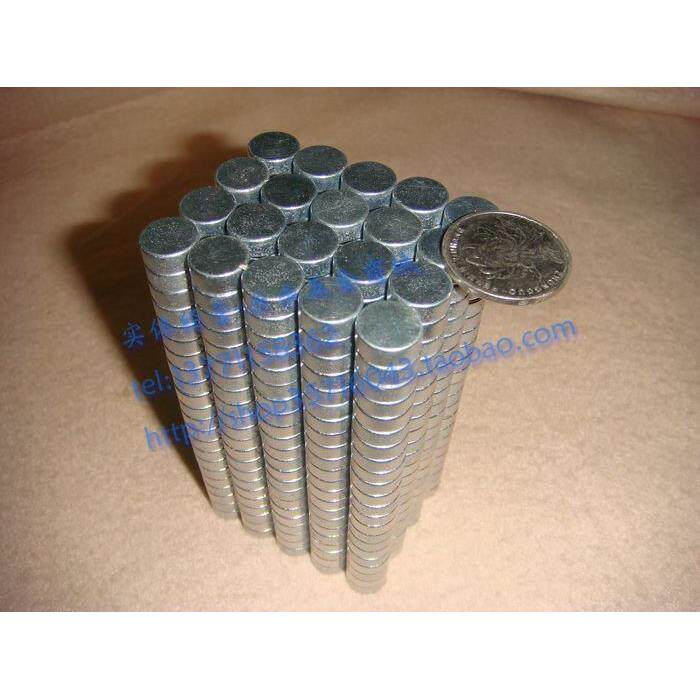 冲冠 稀土永磁王 钕铁硼强磁 磁疗磁石 圆形D12x2mm